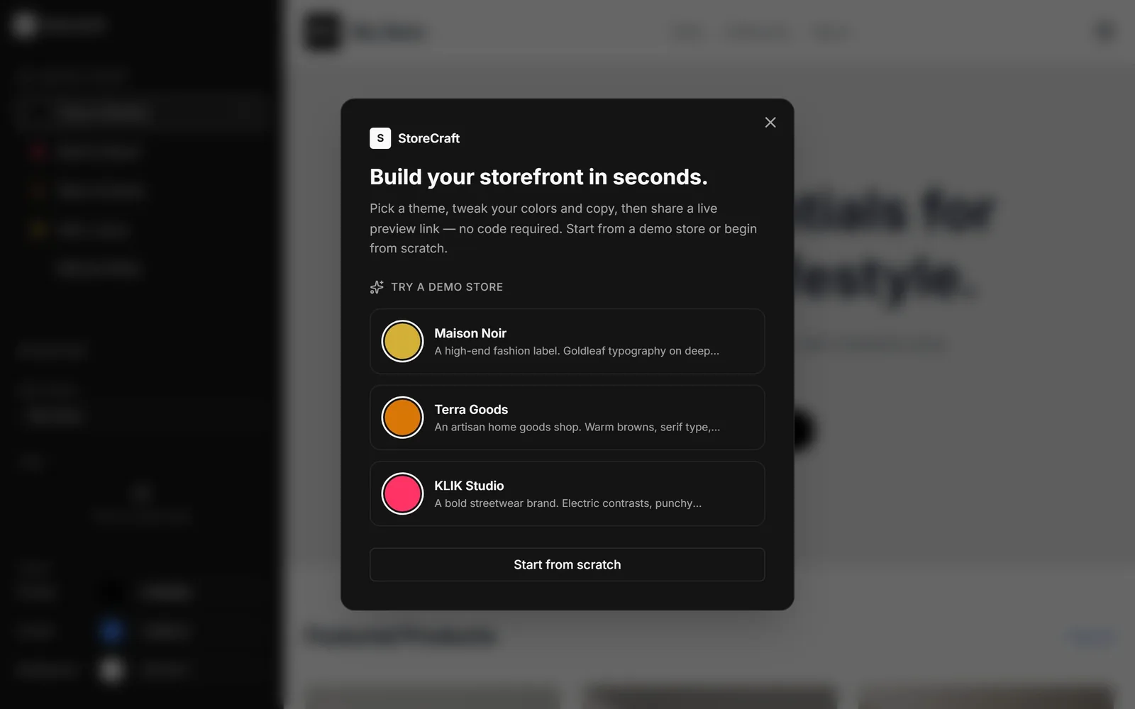 The Content Canvas home page as it renders today.