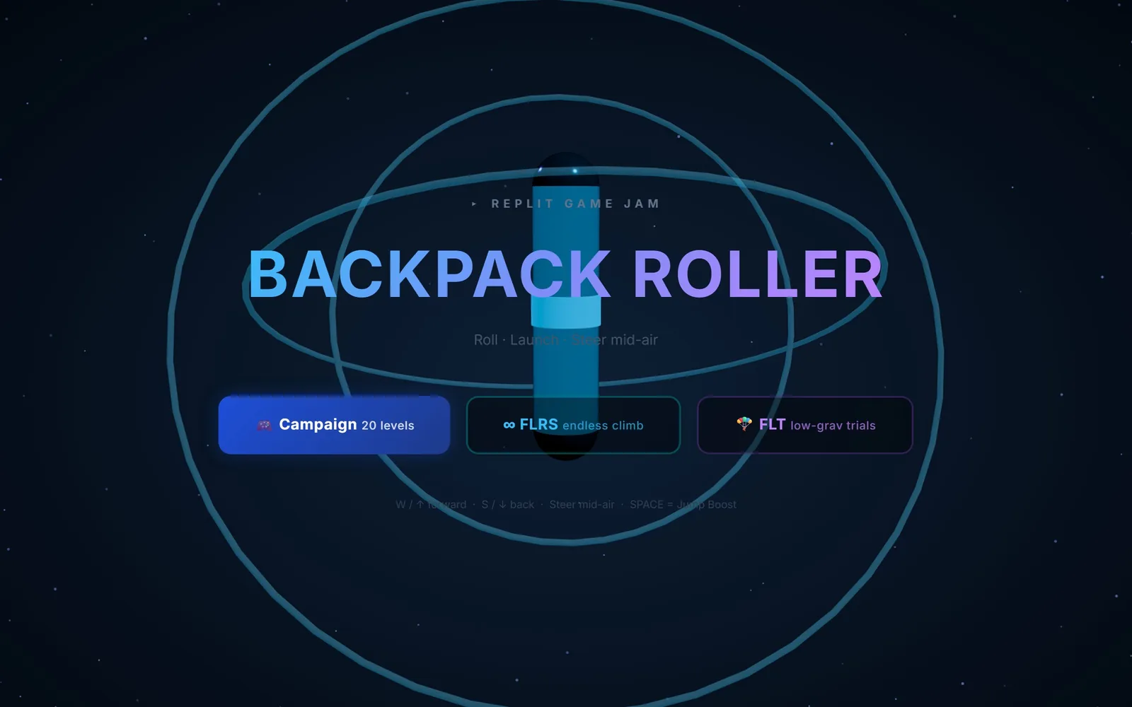 The Rolling Pack Collector home page as it renders today.